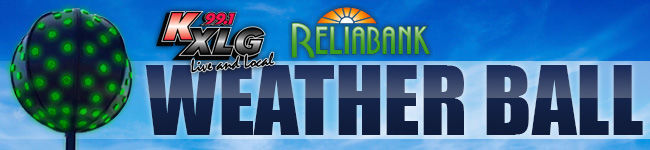 KXLG & RELIABANK WEATHER BALL